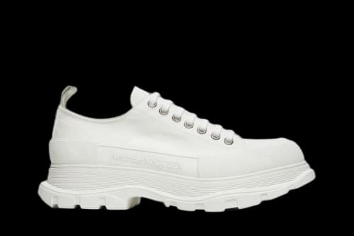 Alexander McQueen Tread Slick Lace Up 'White'