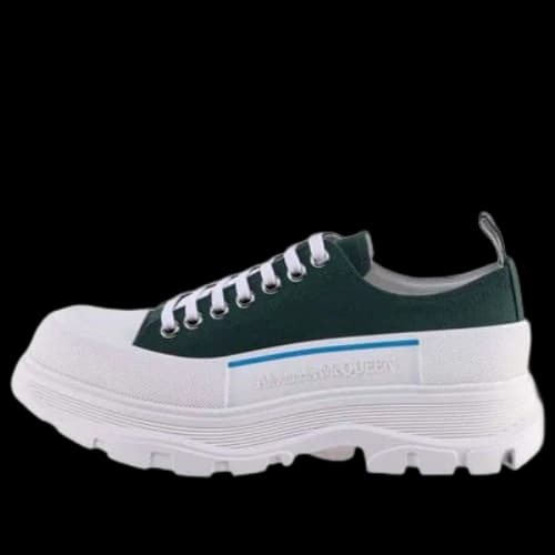 Alexander McQueen Tread Slick Low Sneakers 'Green'