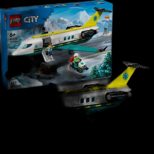 LEGO City Collection Emergency Air Rescue, Intelligence/Brain Training Combination Building Blocks 403pcs 60465