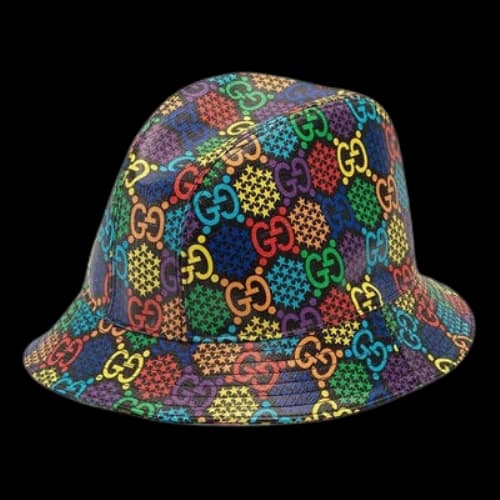 Gucci GG Psychedelic Fedora Hat 'Multicolor'