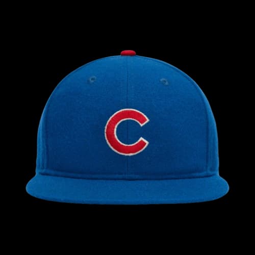 Fear of God Essentials Chicago Cubs Wool Retro Crown 59fifty Fitted Cap 'Blue'