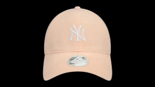 New Era Womens Cosy New York Yankees 9FORTY Cap (SS25) Pink