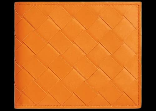 Bottega Veneta Bifold Wallet Papaya