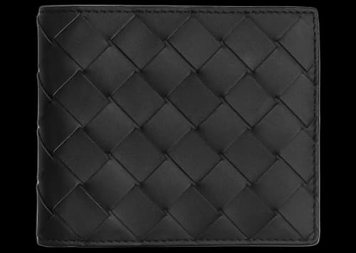 Bottega Veneta Bifold Wallet Black