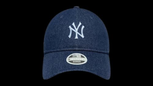 New Era Women's New York Yankees Denim 9TWENTY Cap (SS25) Navy