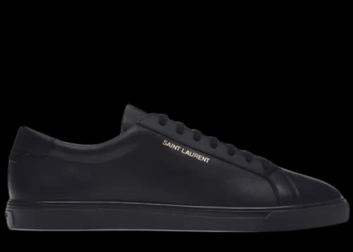 Saint Laurent Andy Low Black