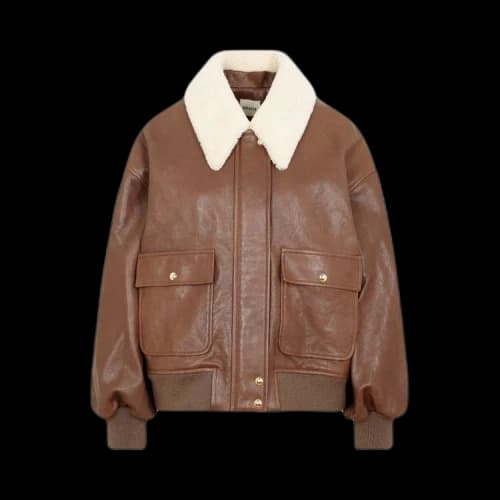 Khaite Shellar Jacket 'Classic Brown'