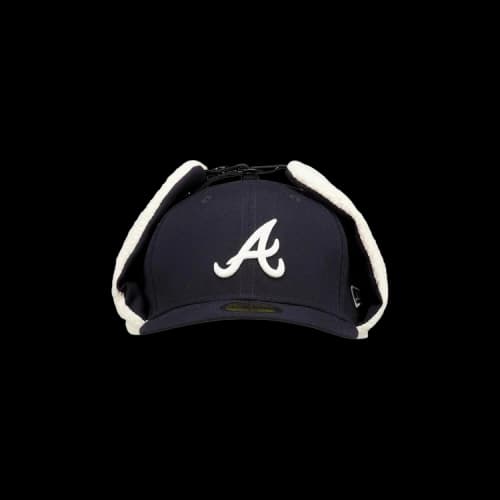 New Era Atlanta Braves Trapper Fitted Hat 'Navy'