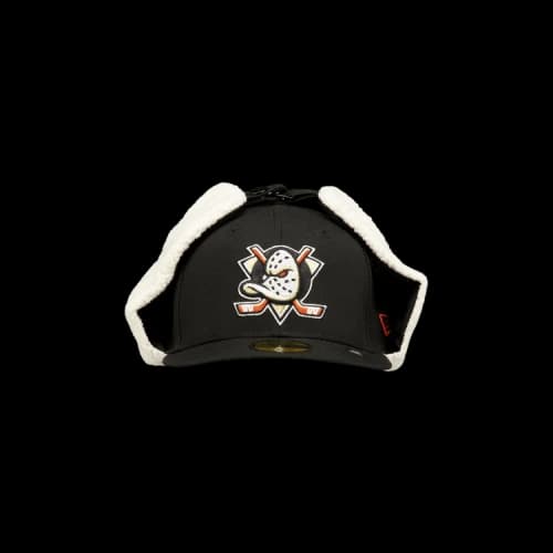 New Era Anaheim Ducks Trapper Fitted Hat 'Black'