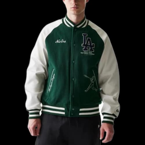 New Era LA Dodgers MLB Baseball Jacket Men's