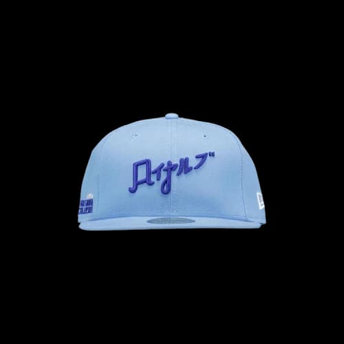 New Era x Hyperfly Katakana x MLB Kansas City Royals Fitted Cap 'Light Blue'