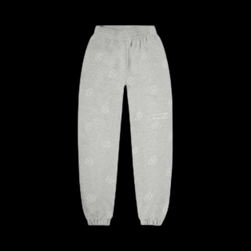 Martine Rose All Over R Jacquard Slim Leg Track Pant 'Grey'