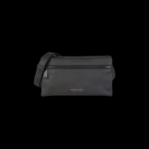 Bottega Veneta Fluid Messenger Crossbody 'Black'