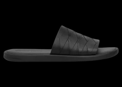 Bottega Veneta Intrecciato Slide Black