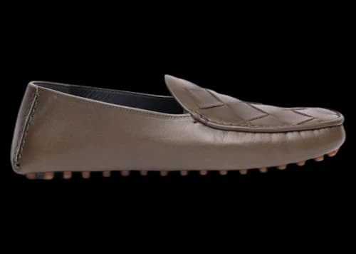 Bottega Veneta Intrecciato Leather Mules Green