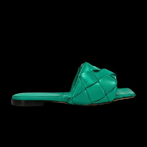 Bottega Veneta The Lido Sandal 'Acid Turquoise' (Women's)