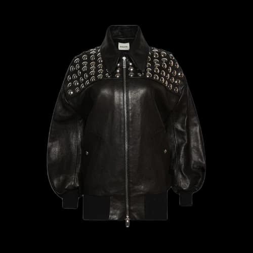 Khaite Studded Ziggy Jacket 'Black'