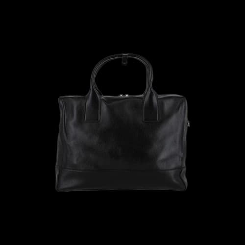Bottega Veneta Intrecciato Woven Briefcase 'Black/Silver'