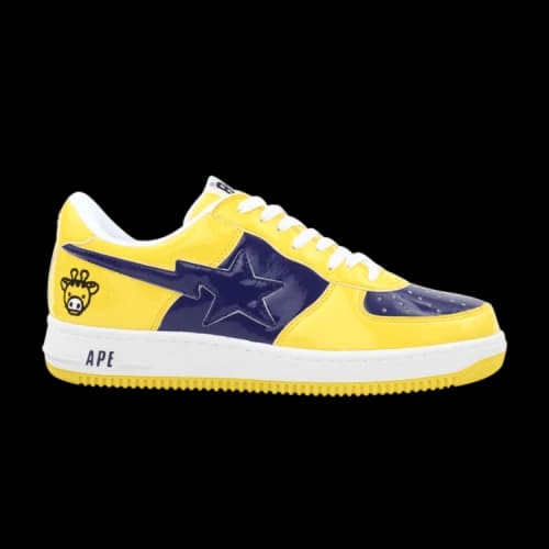 Bapesta FS-001 Low 'Yellow Purple'