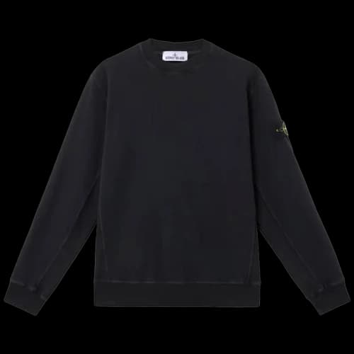 Stone Island Crew Neck Sweatshirt 'Black'