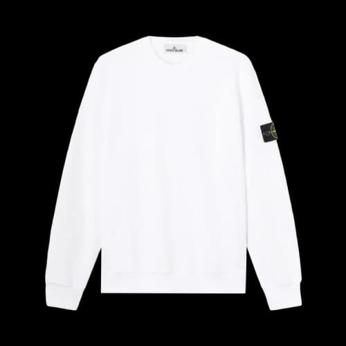 Stone Island Basic Sweashirt 'White'