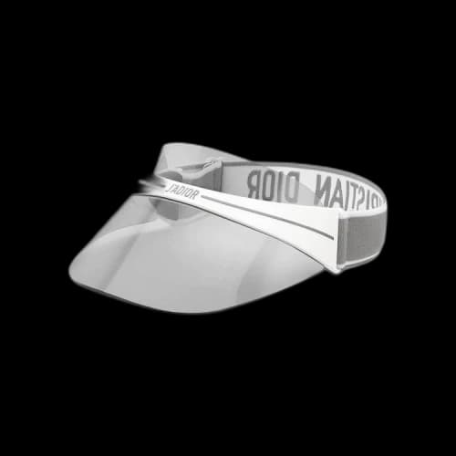 Dior Club1 Visor 'White/Grey'