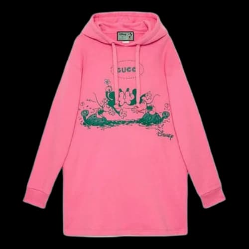 Gucci x Disney Hooded Dress For Pink (Women's)