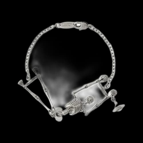 Vivienne Westwood Skeleton Bracelet 'Silver'