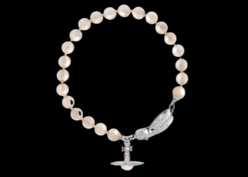 Vivienne Westwood Bracelet Simonetta Pearl Silver