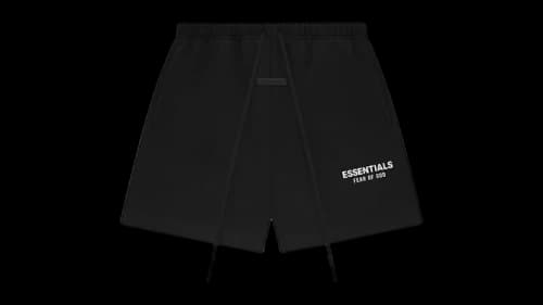 Fear of God Essentials Classic Sweatshort (FW25) Jet Black