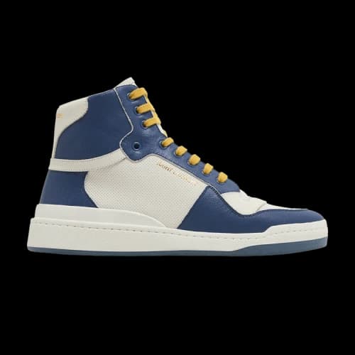 Saint Laurent SL-24 Mid 'Off White Light Navy'