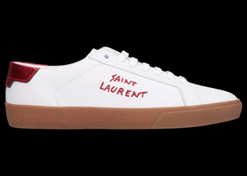 Saint Laurent Court Classic SL/06 Metallic Red