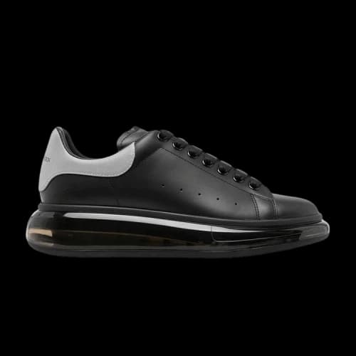 Alexander McQueen Oversized Sneaker 'Clear Sole - Black Grey'