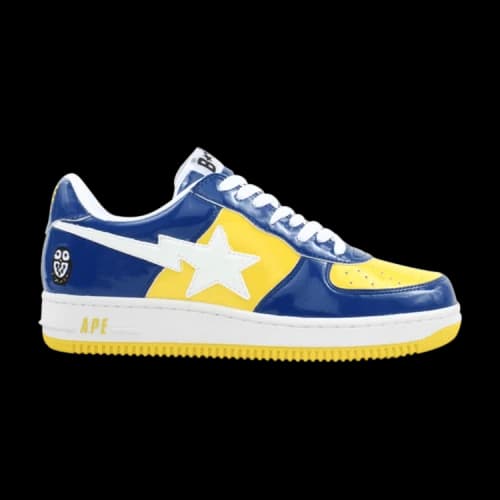 Bapesta FS-001 Low 'Yellow Navy Blue'