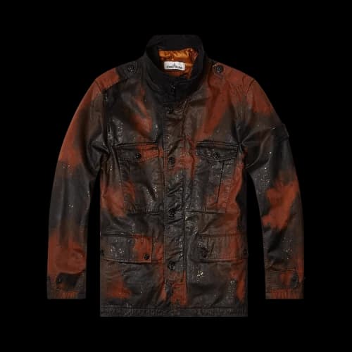 Stone Island Raso Hand Paint Tortoise Shell 'Tobacco'