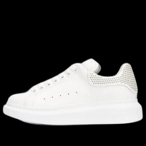 Alexander McQueen Oversized Sneaker 'White Silver' (Women's)