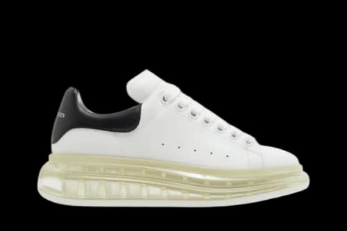 Alexander McQueen Oversized Sneaker 'White Black' (Women's)