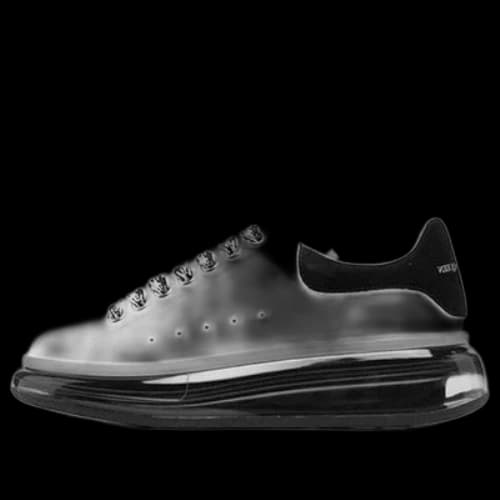 Alexander McQueen Oversized Sneaker 'White Black Sole' (Women's)