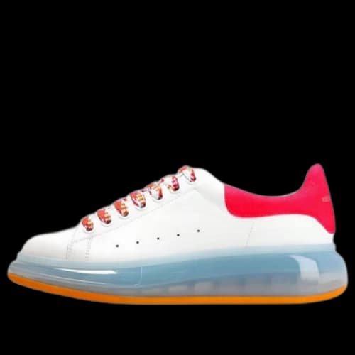 Alexander McQueen Oversized Sneakers 'Blue Pink White' (Women's)