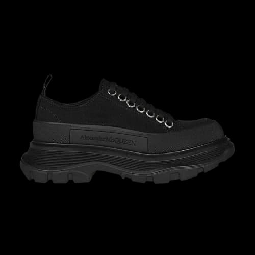 Alexander McQueen Tread Slick Lace Up 'Triple Black' (Women's)