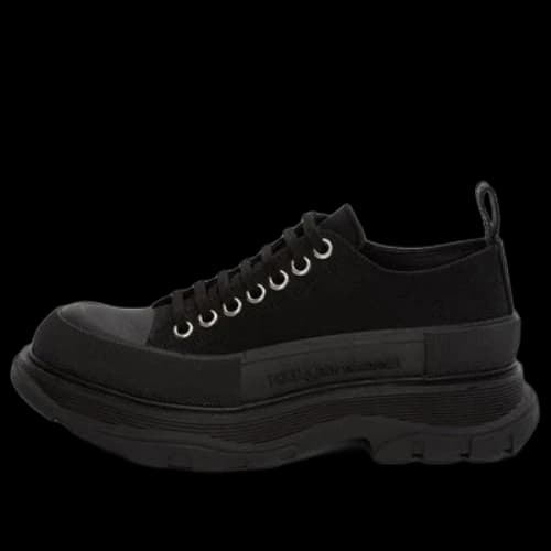 Alexander McQueen Tread Slick Lace Up 'Black' (Women's)