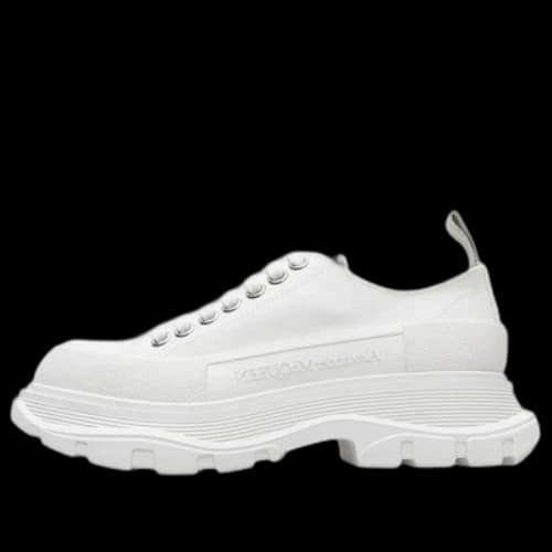 Alexander McQueen Tread Slick Low Lace Up 'White' (Women's)