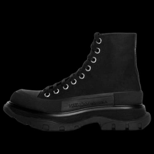 Alexander McQueen Tread Slick Boots 'Triple Black' (Women's)