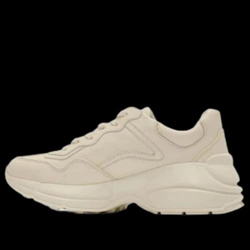 (PS) Gucci Rhyton Gucci Logo Leather Sneakers 'White'