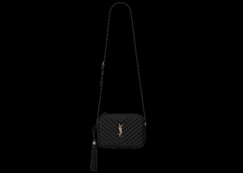 Saint Laurent Lou Camera Bag Quilted Bronze Black