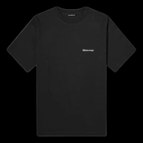 Balenciaga BB Corporate T-shirt Medium Fit 'Black'