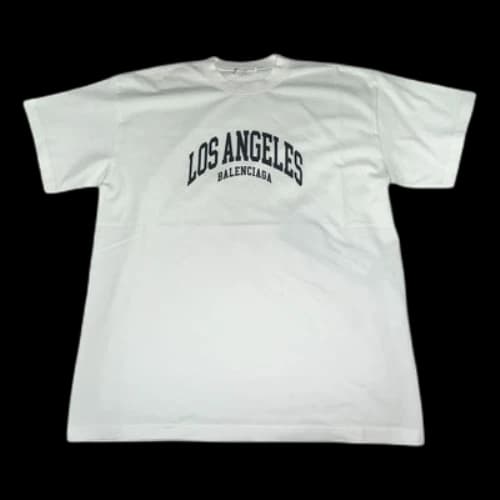 Balenciaga Los Angeles City T-Shirt 'White' (Women's)