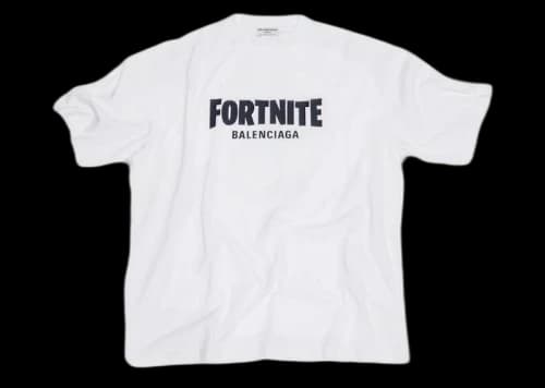 Balenciaga x FORTNITE©2021 Medium Fit (W) T-shirt White