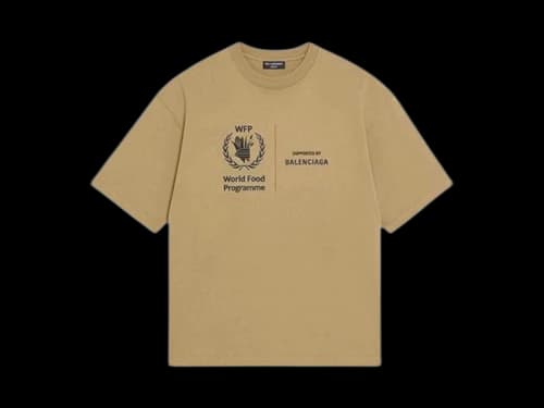 Balenciaga x WFP Medium Fit T-shirt Khaki