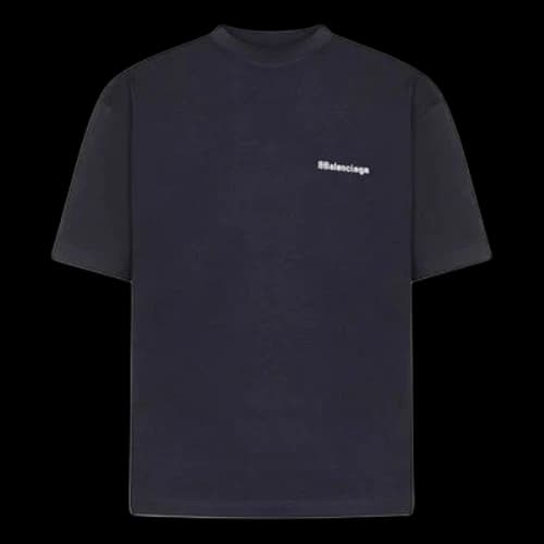Balenciaga BB Corporate T-shirt Medium Fit 'Navy'